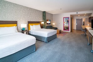 Blackout curtains, iron/ironing board, bed sheets - Home2 Suites by Hilton North Little Rock (North Little Rock)