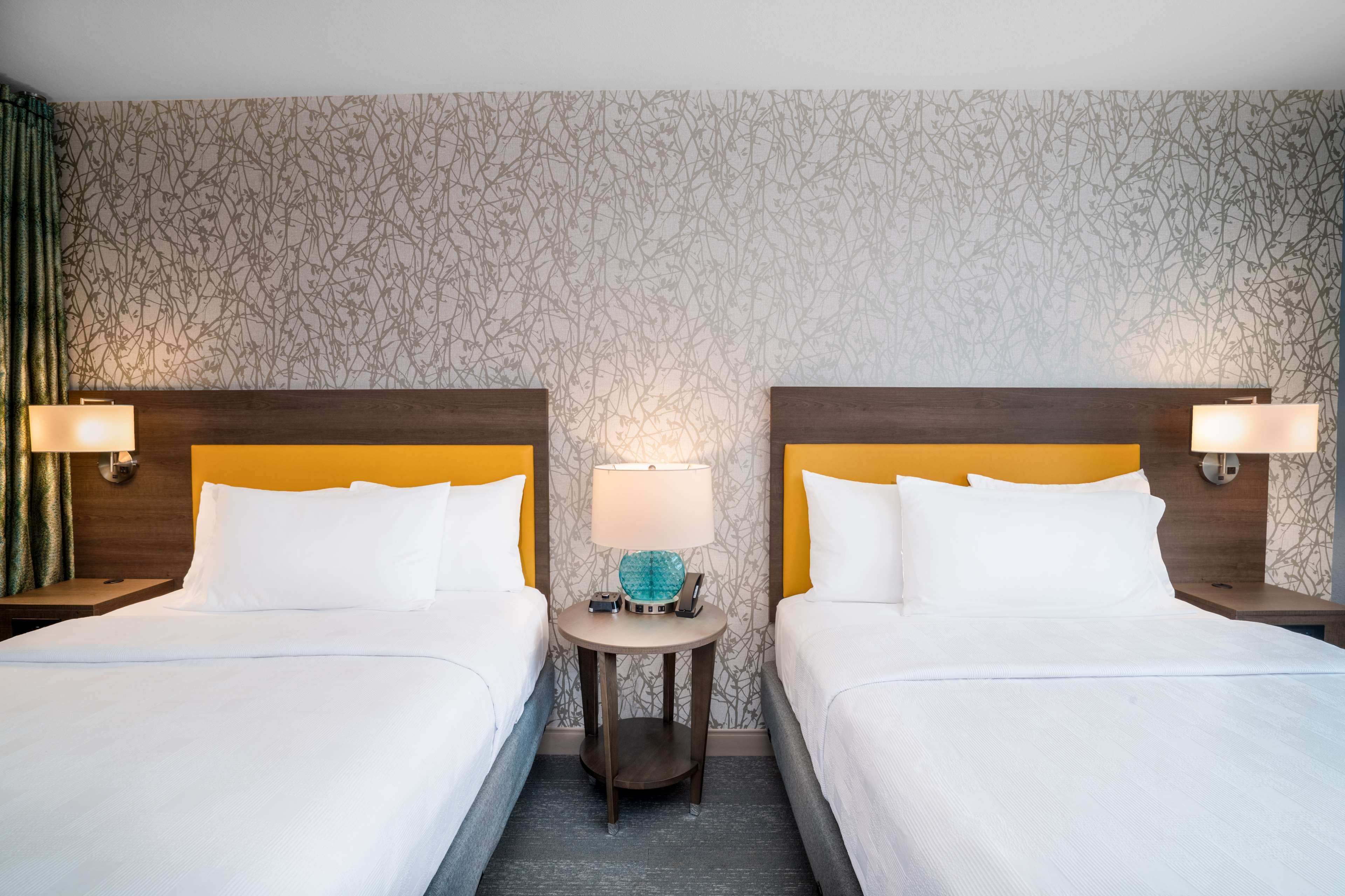 studio, 2 queen beds, non smoking | blackout curtains, iron/ironing board, bed sheets