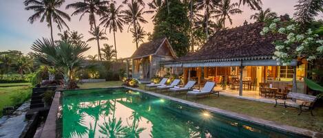 Villa, 3 chambres, fumeur, piscine privée | Extérieur