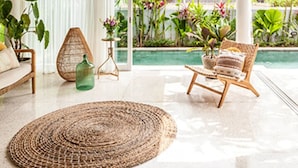 Villa, 2 Bedrooms, Smoking, Private Pool | Living room - Modern Private Villa, 2 BR, Canggu With Staff (Canggu)