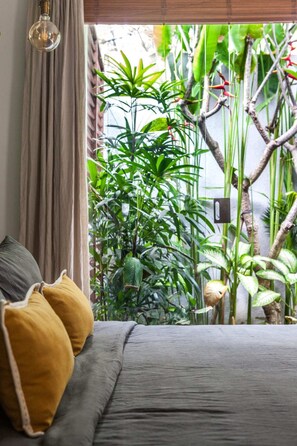 Vila, 2 kamar tidur, Boleh Merokok, kolam renang pribadi | 2 kamar tidur dan seprai linen