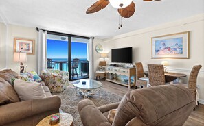 Flat-screen TV, DVD player, offices