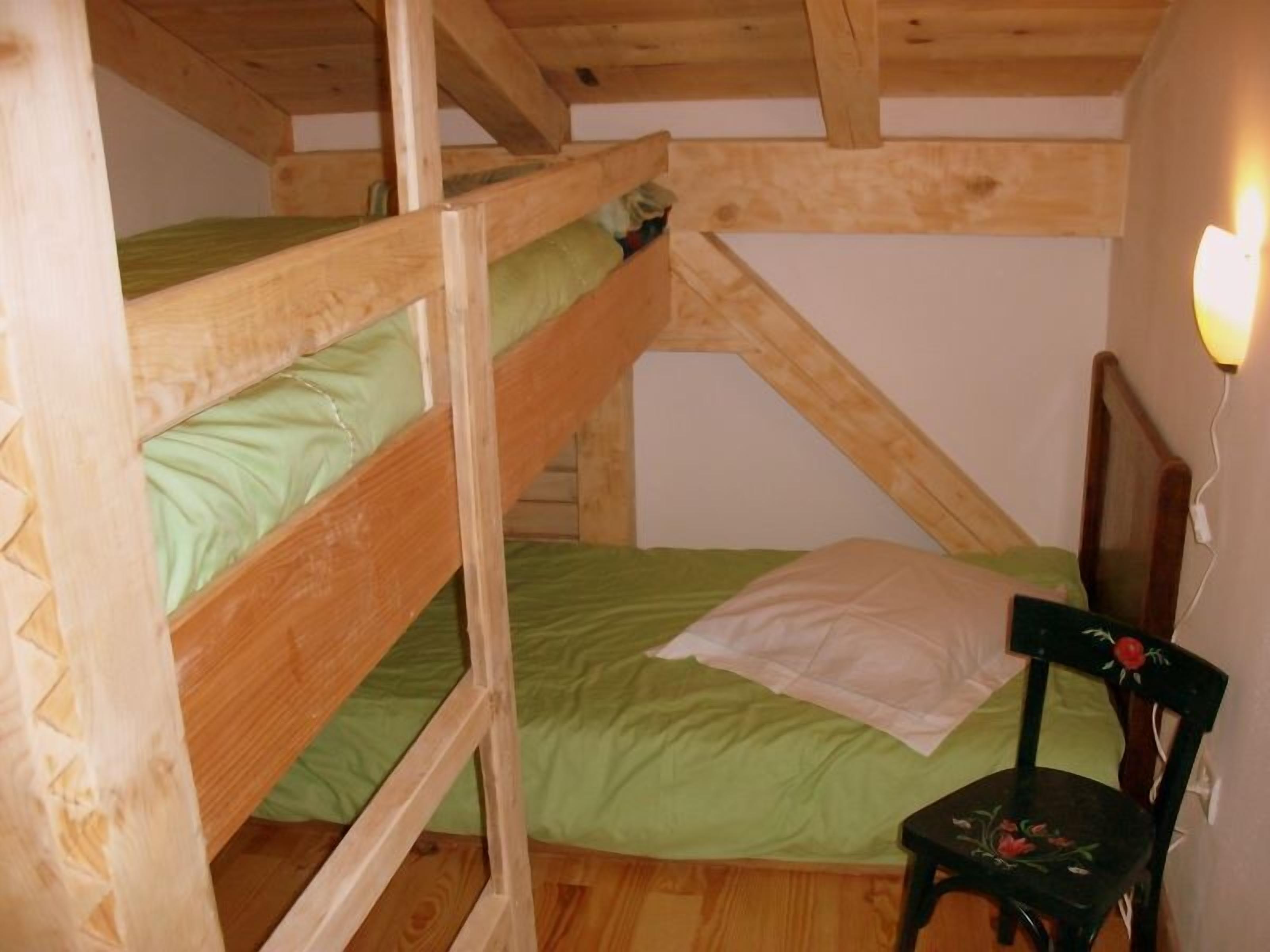 chambre 3 , les lits superposés