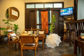 Sittområde i lobbyn