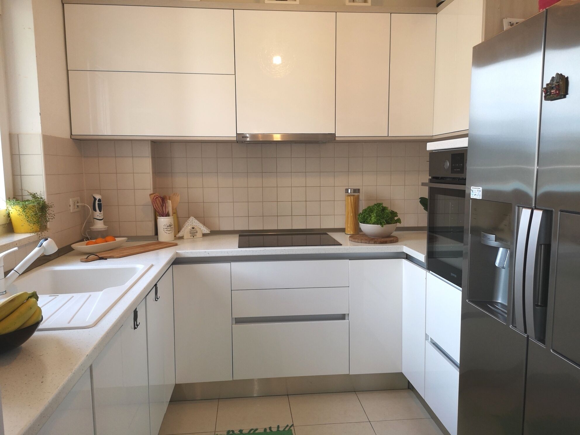 Apartment (Two Bedroom Apartment) | Private kitchen | Fridge, coffee/tea maker, high chair, dining tables