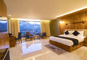 Executive Double Room | Minibar, in-room safe, laptop workspace, blackout drapes - Golden Fern Resort (Shimla)