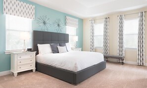 5 bedrooms, iron/ironing board, WiFi, bed sheets