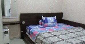 Vila, 2 kamar tidur | 2 kamar tidur, meja kerja, dan seprai linen