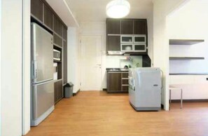 อพาร์ทเมนท์, 2 ห้องนอน | ครัวส่วนตัว | ตู้เย็น, กาต้มน้ำไฟฟ้า