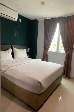 Deluxe Double Room | 1 bilik tidur, meja, Wi-fi percuma, cadar katil 
