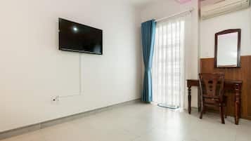 Quarto casal luxo | Wi-Fi de cortesia, roupa de cama