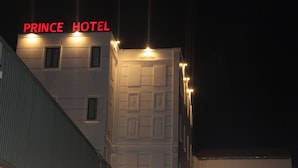 A hotel named "Prince Hotel" with a prominent sign at the top. - Prince Hotel (Ho Chi Minh City)