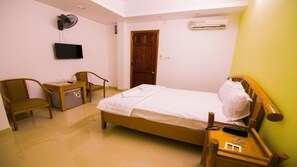 Habitación doble | Wifi gratis y ropa de cama 