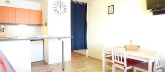 Cozy studio for 4 with direct slopes access in Arette