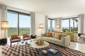 Villa, 4 Schlafzimmer, Meerseite (Corallo) | Wohnzimmer