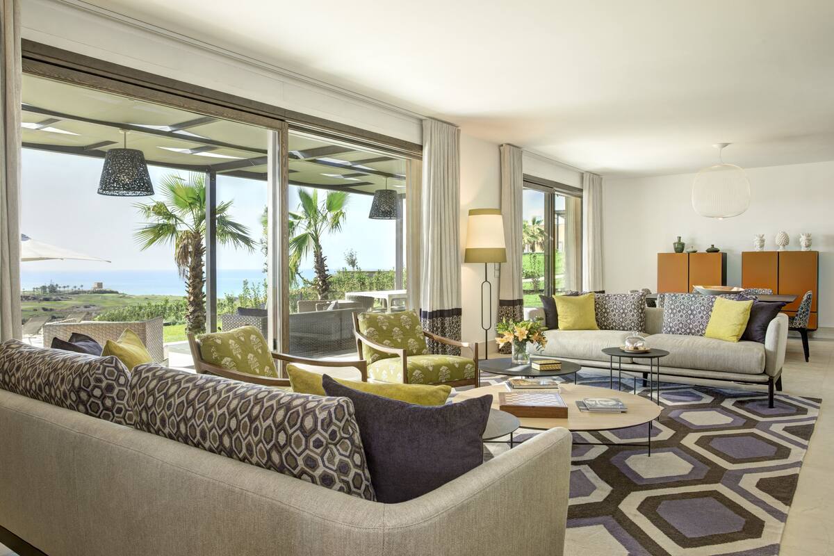 Villa, 3 chambres, vue sur la mer (Agata) | Aire de séjour