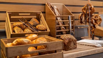 Daily buffet breakfast (EUR 12.00 per person)