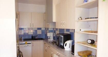 6-person apartment with balcony, ski-in access, parking and ski locker