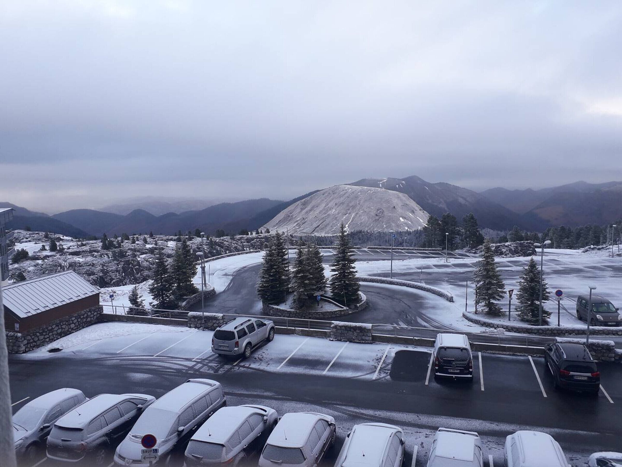 Vue depuis l’hébergement