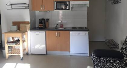 Ski-in/Ski-out: Cozy Apartment for 6 with Mountain Views, Parking & Modern Amenities