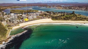Accommodatie ligt op het strand