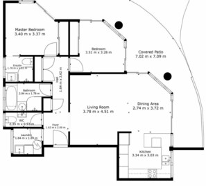 Floor plan - Parkside Marina 1 - CBD Location (Forster)