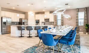 Dining - Perfect 12 Bedroom Villa on Encore Resort at Reunion, Orlando Villa 4509 (Orlando)