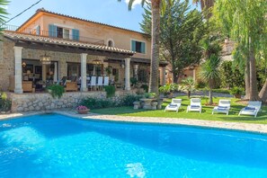 Pool - Elegant 4 bedroom villa in Mancor de la Vall (Mancor de la Vall)