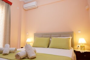 Ferienhaus | 2 Schlafzimmer, Bügeleisen/Bügelbrett, kostenloses WLAN, Bettwäsche