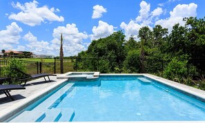 Piscine chauffée