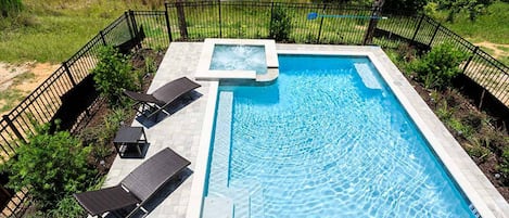 Piscine chauffée