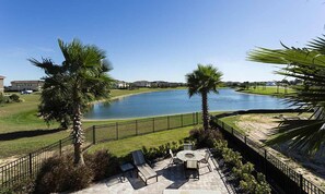 Outdoor dining - Beautiful 5 Star Villa on Reunion Resort and Spa with Large Private Pool, Orlando Villa 4597 (Orlando)