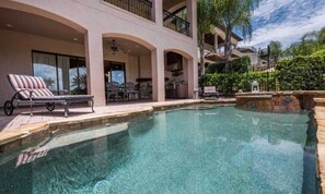 A heated pool - 5 Star Villa on Orlando’s most Exclusive Reunion Resort and Spa, Orlando Villa 4599 (Kissimmee)