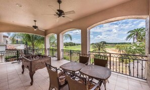 Terrace/patio - 5 Star Villa on Orlando’s most Exclusive Reunion Resort and Spa, Orlando Villa 4599 (Kissimmee)