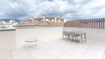 Penthouse, 1 slaapkamer, terras | Terras