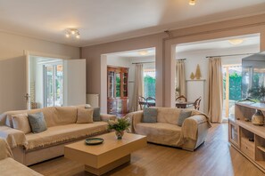 Living area - Amor Villa (Zakynthos)