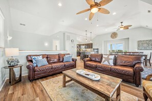 TV, DVD player, foosball