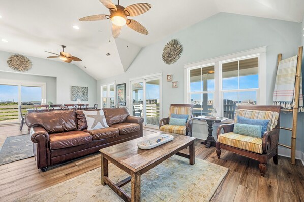 TV, DVD player, foosball