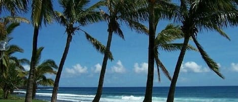 Una spiaggia nelle vicinanze