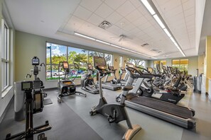 Fitness facility - Turnberry at Pelican Sound condo with Resort amenities (Estero)