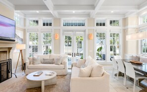 Smart TV, fireplace, offices