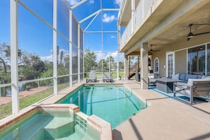 Außenpool, beheizter Pool