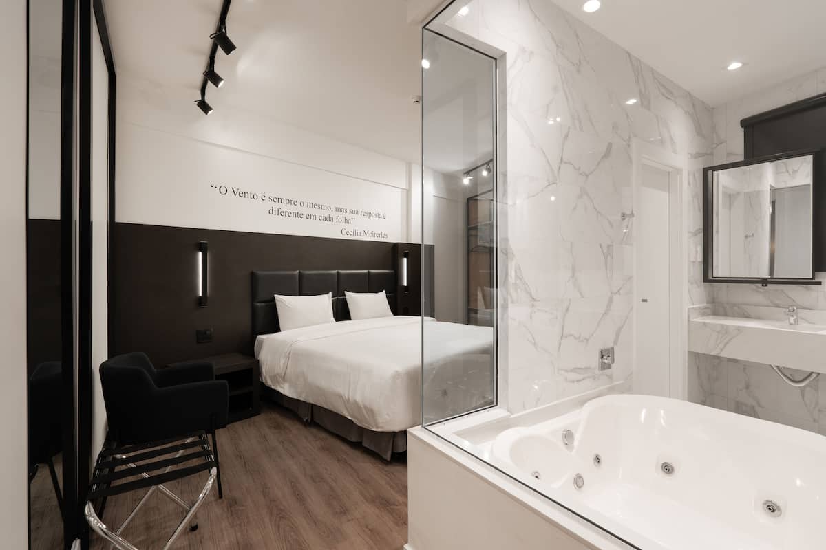 premium suite | 1 bedroom, minibar, in-room safe, soundproofing