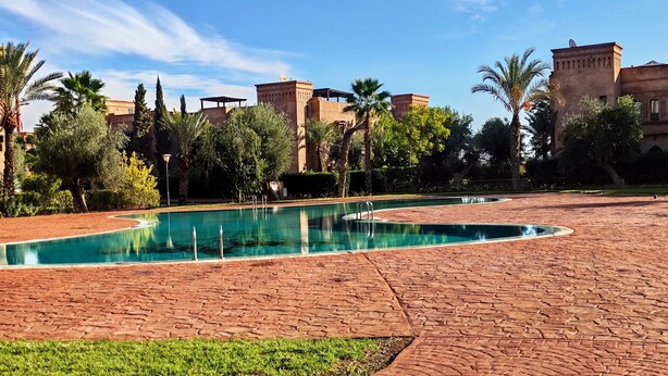 Outdoor pool - Villa de Luxe & Golf Marrakech (Marrakech)