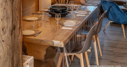 Spacious south-facing 3-room apartment for 6 people with garage