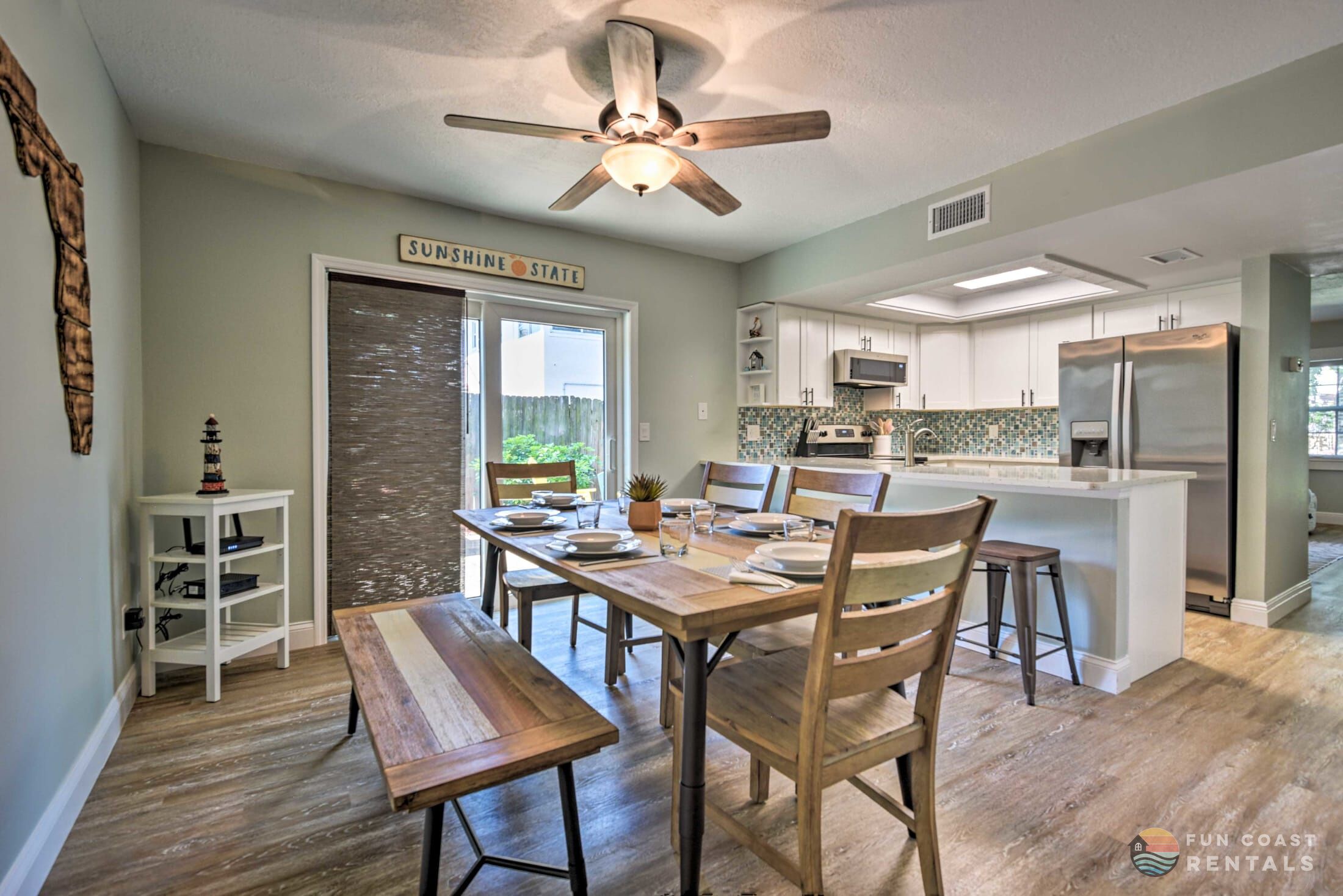 Pet Friendly Home STEPS from Flagler Avenue with Garage and Private Fenced Yard