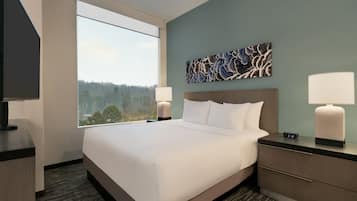 1 habitación, caja de seguridad en la habitación y muebles diferentes