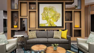 Sala de estar en el lobby