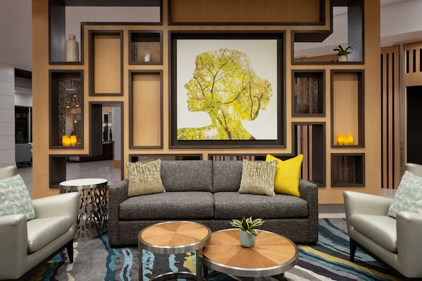 Sala de estar en el lobby