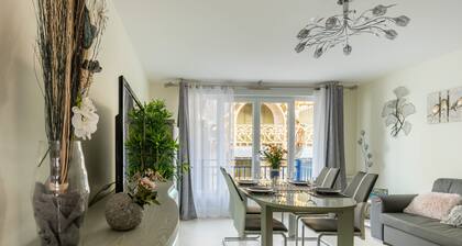 Swan - Appartement avec balcon proche plage Mers-les-Bains